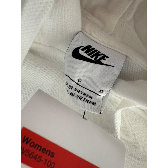 Nike New Sweatshirt Womens Size Large Sportswear Club Fleece Oversized Hoodie - Picture 7 of 10